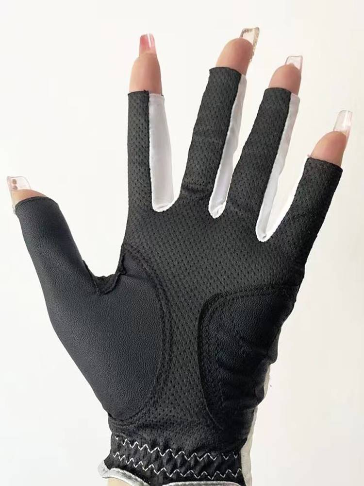 Golf gloves ladies dew fingers with both hands in summer sunscreen, anti -slip, abrasion -resistant sports magic paddy thin breathable South Korea
