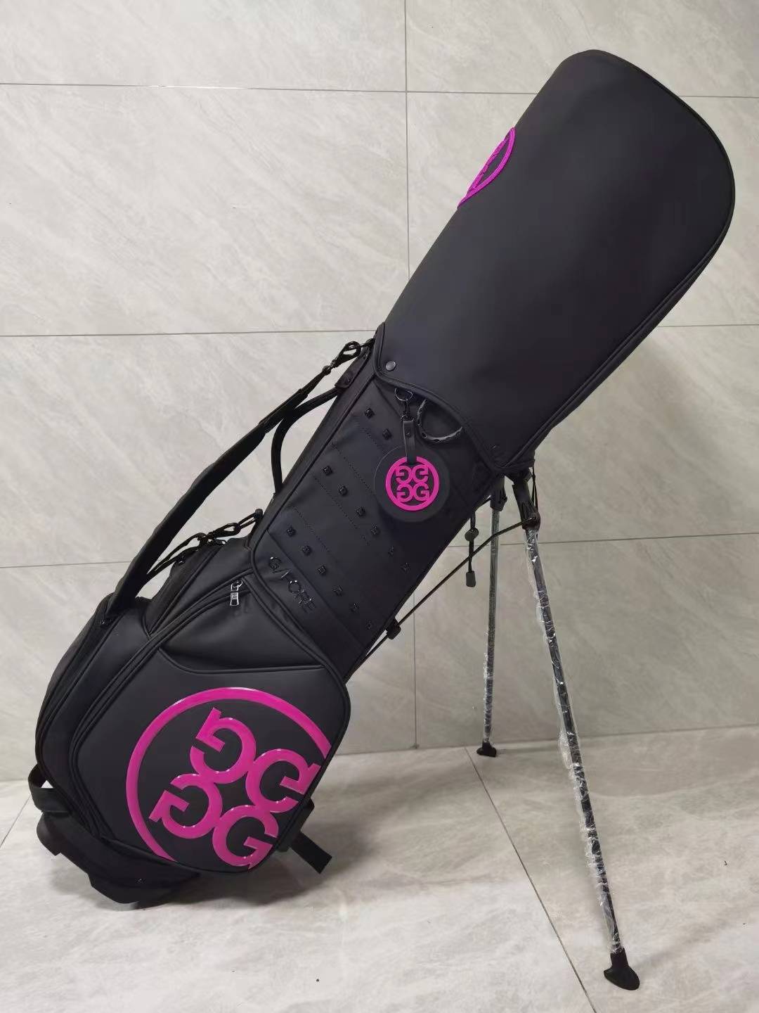 NEW GOLF BAG, MULTICOLOR PU WATERPROOF BAG, GOLF LARGE-CALIBRE SHOE BAG