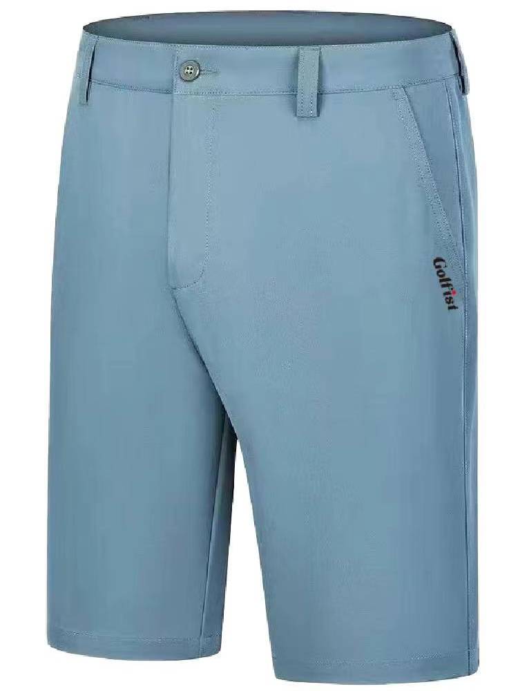 Golf men's shorts, thin fast drying outdoor sports golf penta pants straight pants elastic pants pants