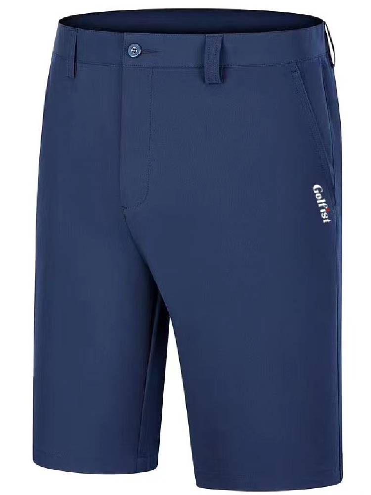 Golf men's shorts, thin fast drying outdoor sports golf penta pants straight pants elastic pants pants