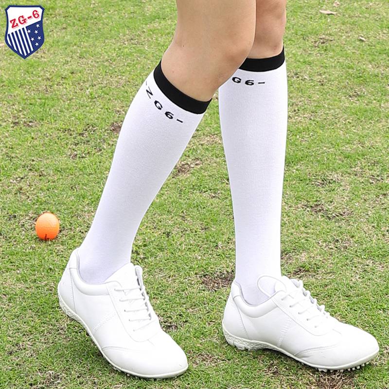 New ZG-6 Golf Sports White Ball So-socks Mid-short Tube breathable cotton is thin socks. Multi-color optional