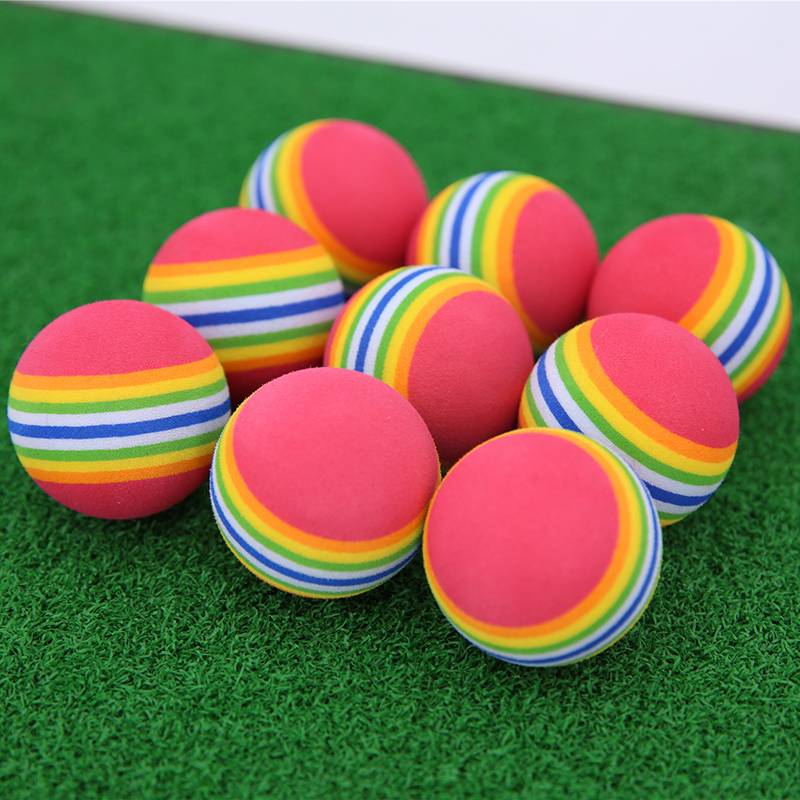 Source company directs Golf Rainbow Golf indoor practice ball custom-made cross-border heat sales