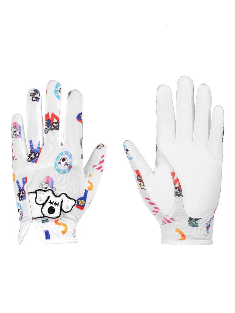 Golf gloves Children's youth young hands genuine spring and summer lambskin sunscreen slide golf ball water washing