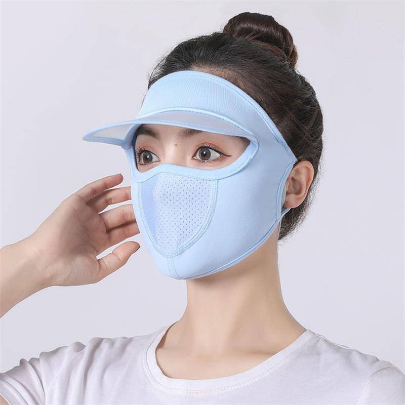 Only the blinded mask is for tan and running face