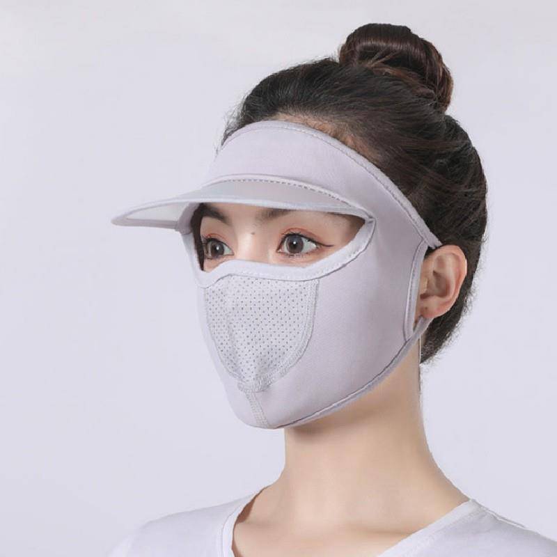 Only the blinded mask is for tan and running face