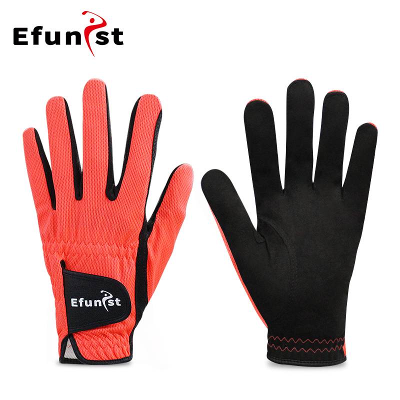 EFUNIST golf glove men's summer left hand elastic breathable mesh cloth golf sports