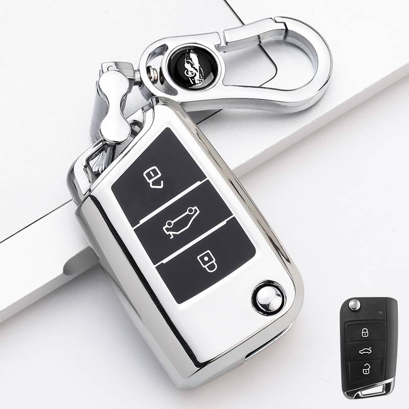 Volkswagen Folding B (platinum silver]+metal buckle (all -inclusive model)