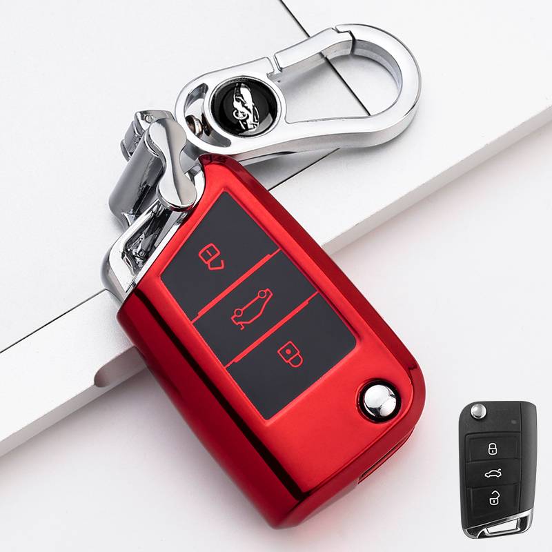 Volkswagen Folding B [China Red]+Metal Deduades (All -inclusive)