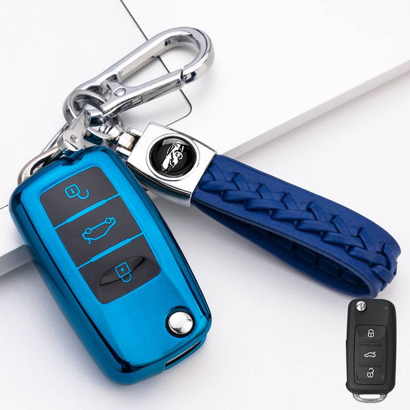 Volkswagen Folding A model [Gem Blue]+Pure hand -knitted double buckle (all -inclusive model)