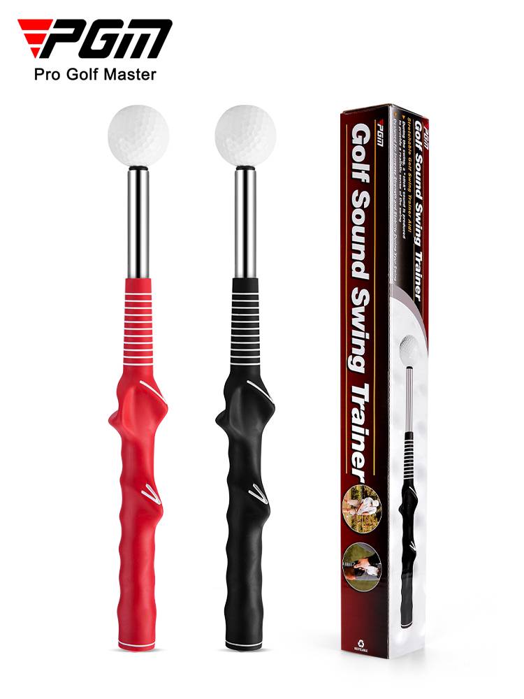 PGM golf driving device vocalized telescopic swing swing rod indoor rhythm auxiliary equipment Primary school lever training device