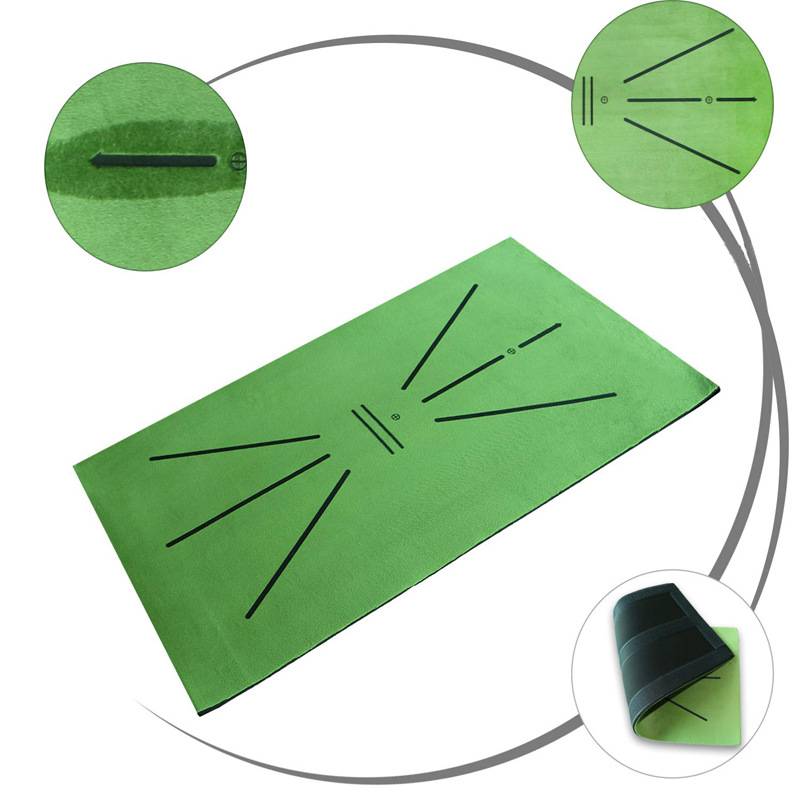 Golf Strikes the mat, Track Strikes the ball test, Home Strikes the Barbar