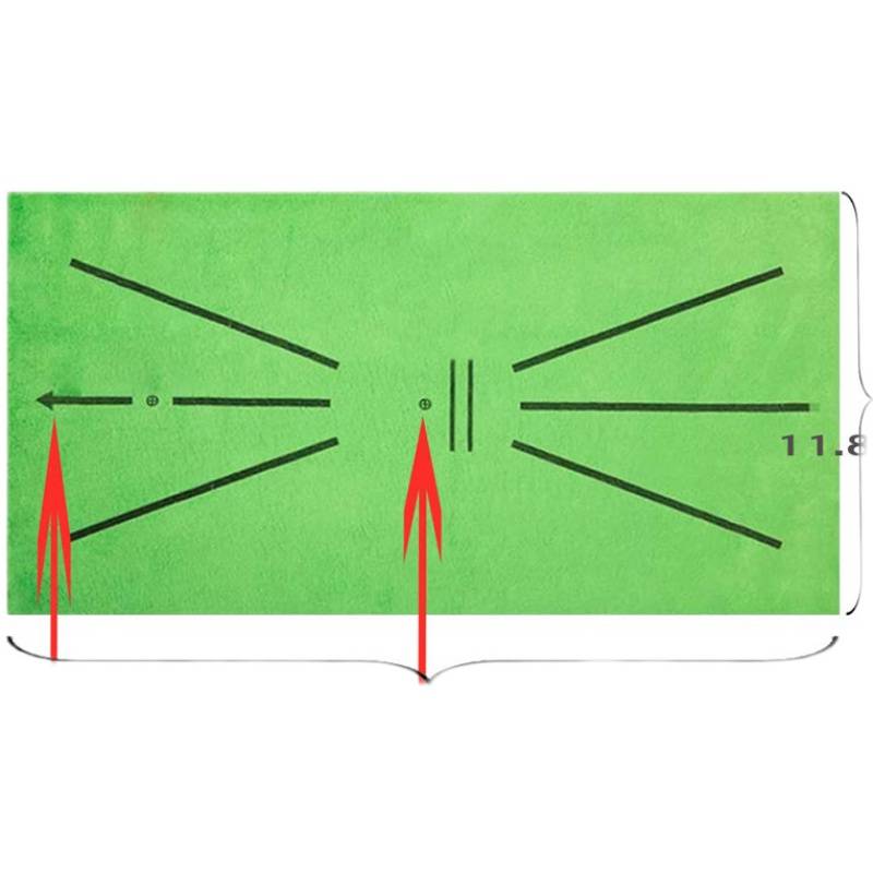 Golf Strikes the mat, Track Strikes the ball test, Home Strikes the Barbar