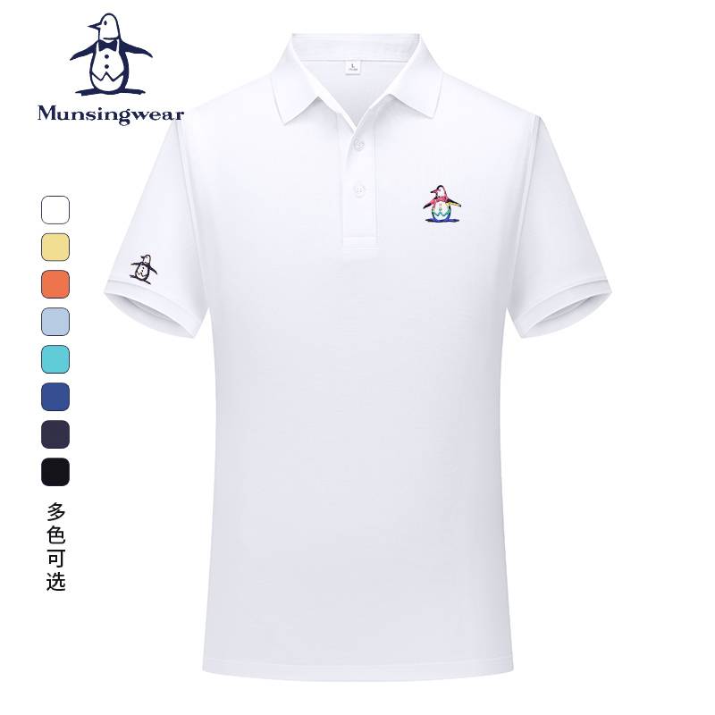 MUNSINGWEAR/Mansung Wey Golf 24-year-olds embroidered T-shirt movement Polo
