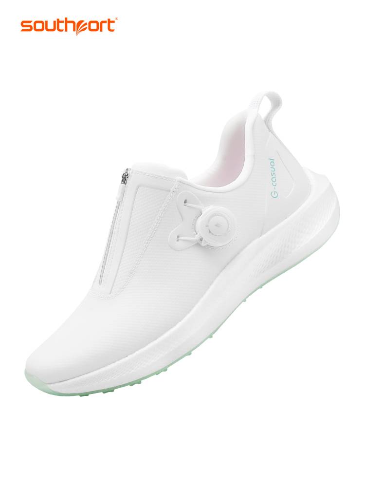 southport golf shoes, ladies' waterproof air-respiration sneakers, summer-lightly spin button popcorn