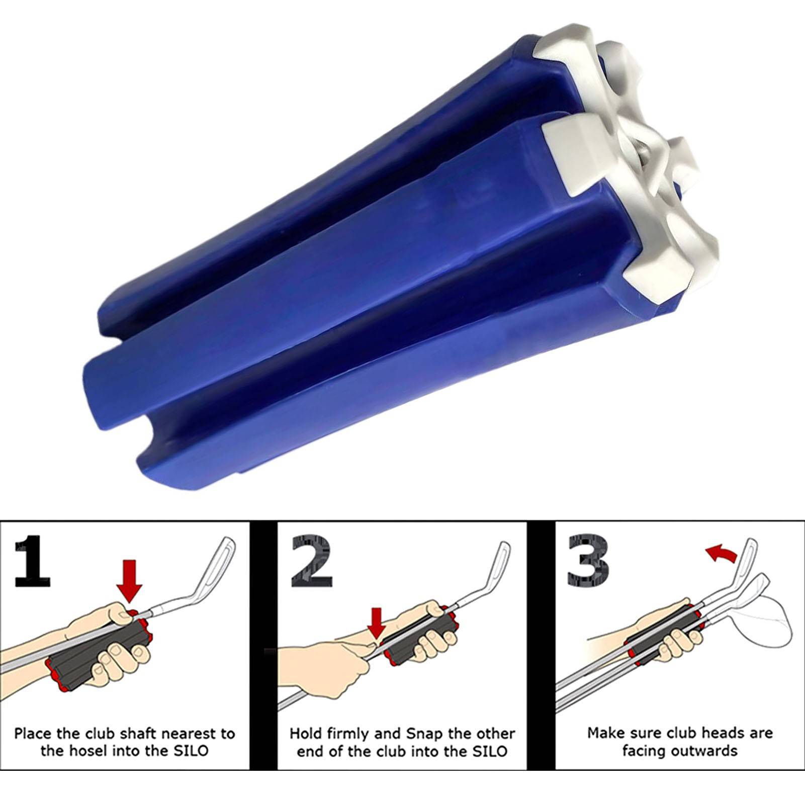 Golf Club Carrier, golf pole fixed rack, fixed clip, receiver