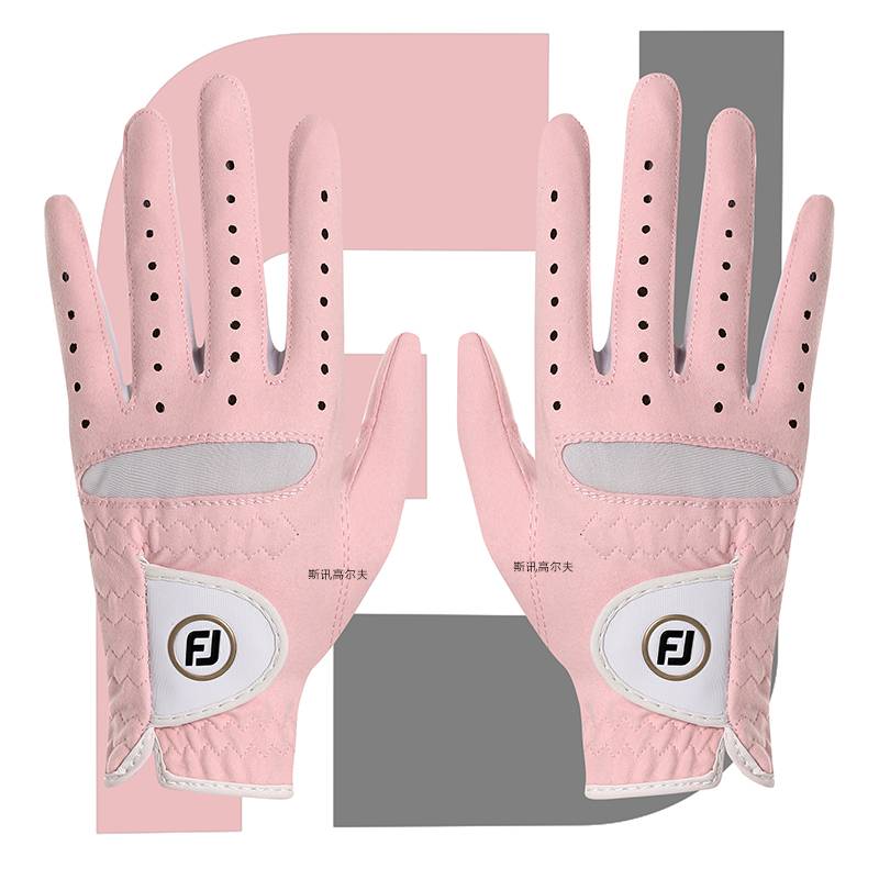 Golf glove ladies ultra -fiber cloth wear -resistant sports Golf gloves non -slip and breathable can be washed left and right hand