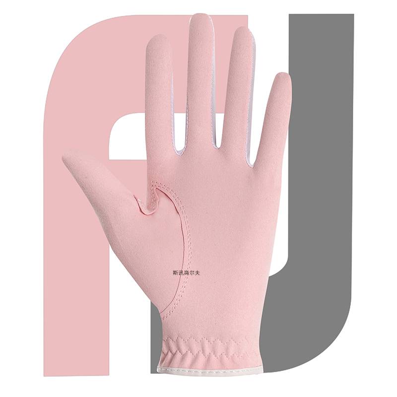 Golf glove ladies ultra -fiber cloth wear -resistant sports Golf gloves non -slip and breathable can be washed left and right hand