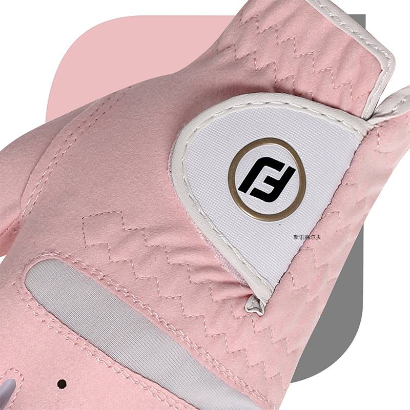Golf glove ladies ultra -fiber cloth wear -resistant sports Golf gloves non -slip and breathable can be washed left and right hand