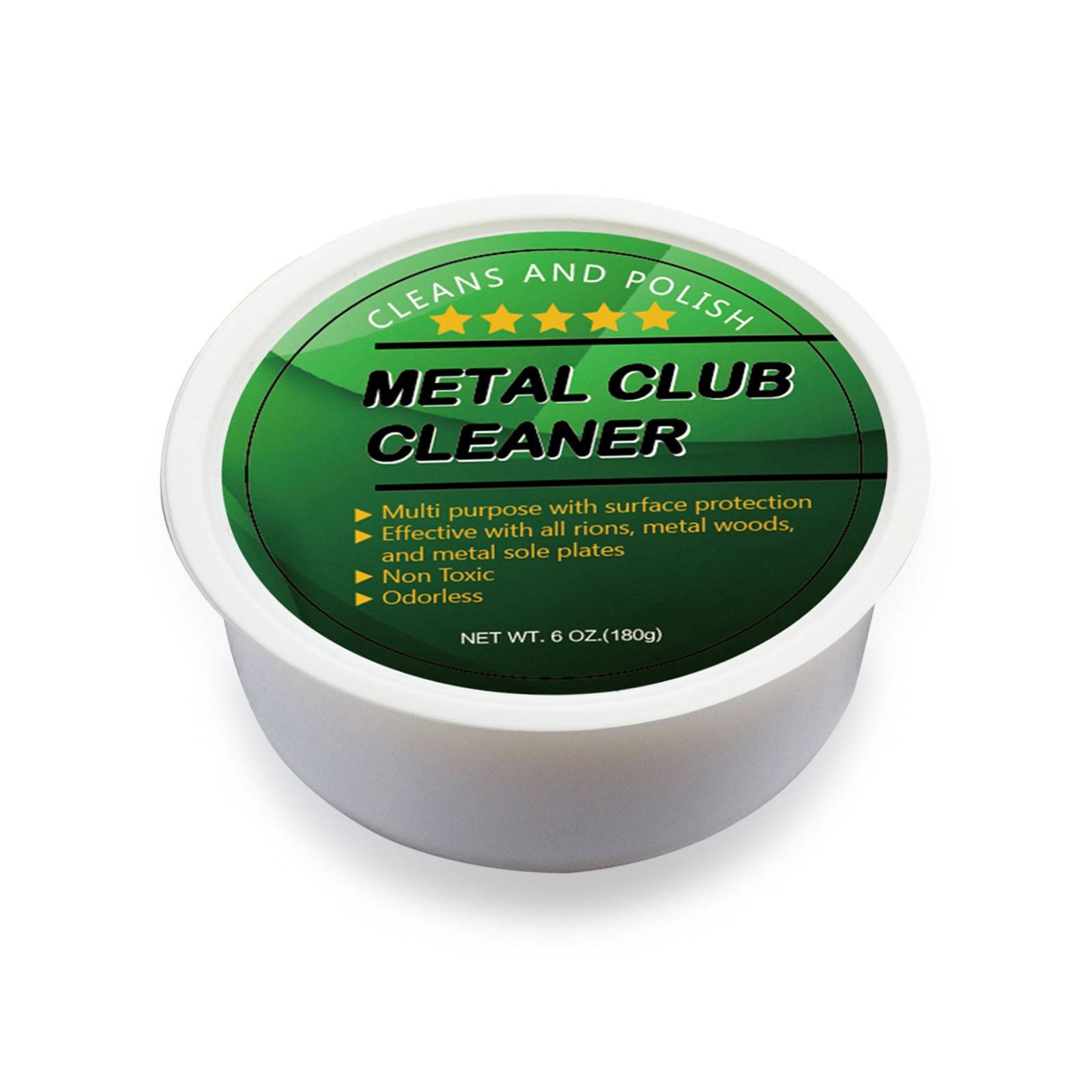 Golf club cleaning cream metal club maintenance cream scratches repair polishing and brightening, restore luster 210g
