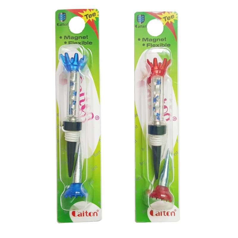 Golf ball nail mother Tee plastic ball magnetic kick -off True plastic ball needle anti -hit box loaded ladder 80