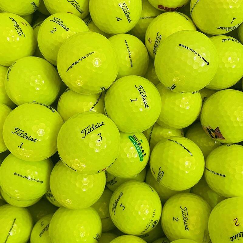 Golf Titleist PRO V1X Two 3rd Five -Five -Five Layers to end Golf second -hand ball