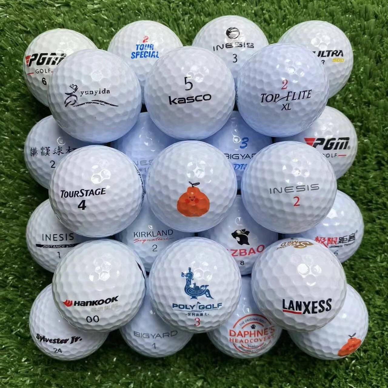 Miscellaneous balls 7-9 % new 50