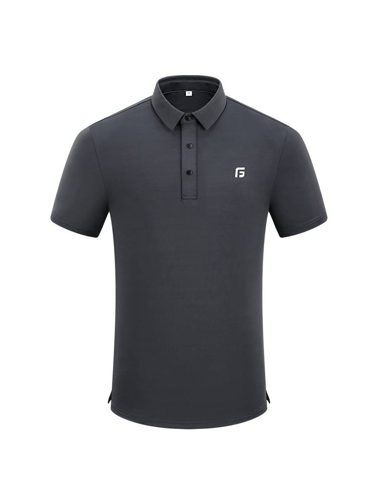 New golf short-sleeve guy with a hot, dry-gas-drive in the summer