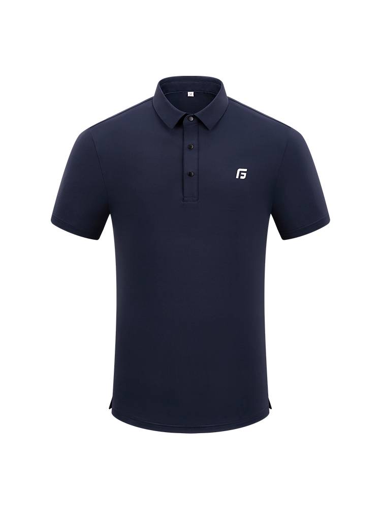 New golf short-sleeve guy with a hot, dry-gas-drive in the summer