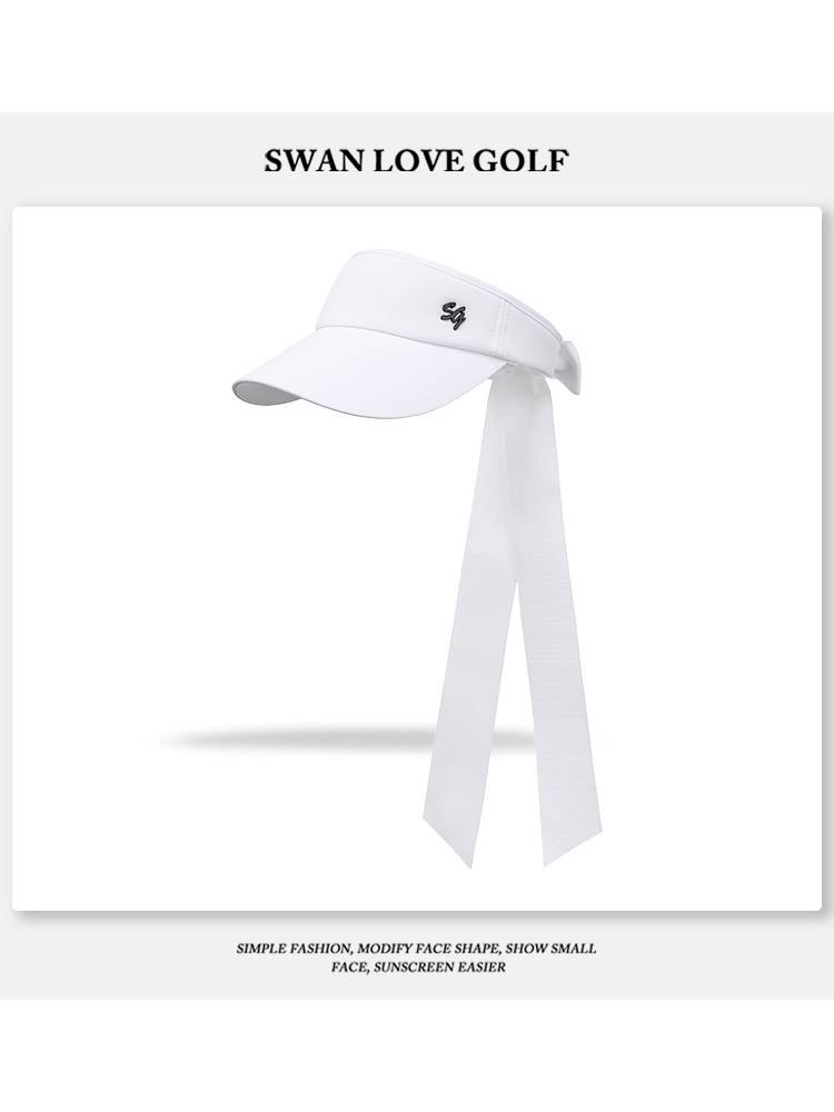 SSG GOLF HAT, PURE WHITE HAT AND LONG HAT HAT FACE, SMALL ULTRAVIOLET HAT