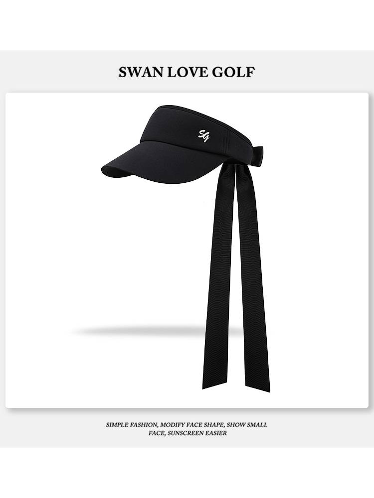 SSG GOLF HAT, PURE WHITE HAT AND LONG HAT HAT FACE, SMALL ULTRAVIOLET HAT