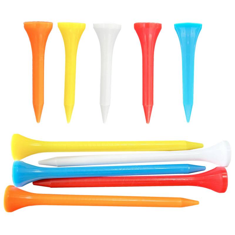 golf ball nail plastic TEE ball support T bulk plastic color ball color nail color ball nail support