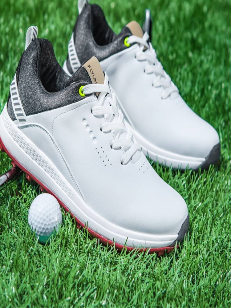 Large size golf shoes without nails men's shoes 2022 new shoes men's breathable rotation buckle golf shoes x686