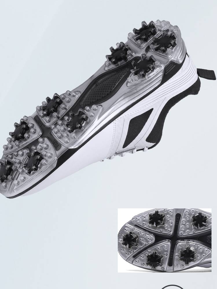 Exit European and American high -quality leather professional golf men's shoes waterproof outdoor casual sports shoes large size shoes