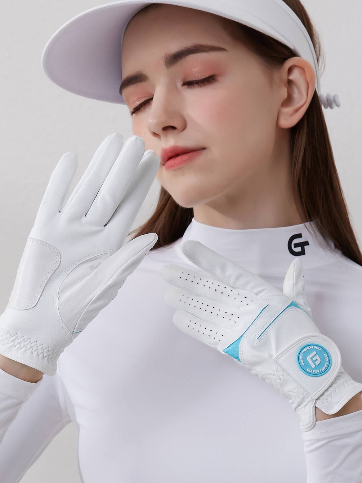 ms. golf's gloves are skating and grinding
