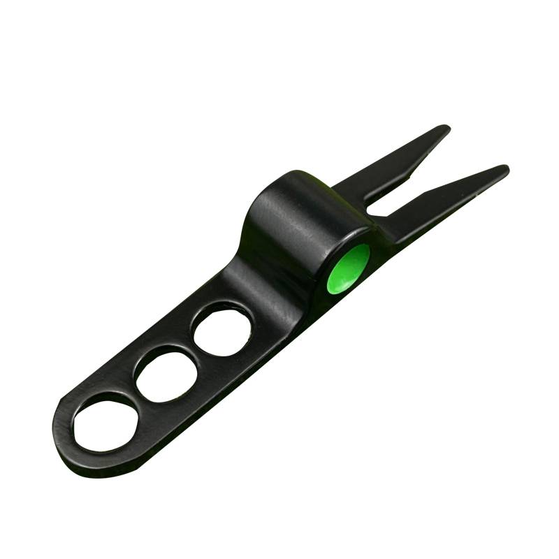 Potent-type green fork-black
