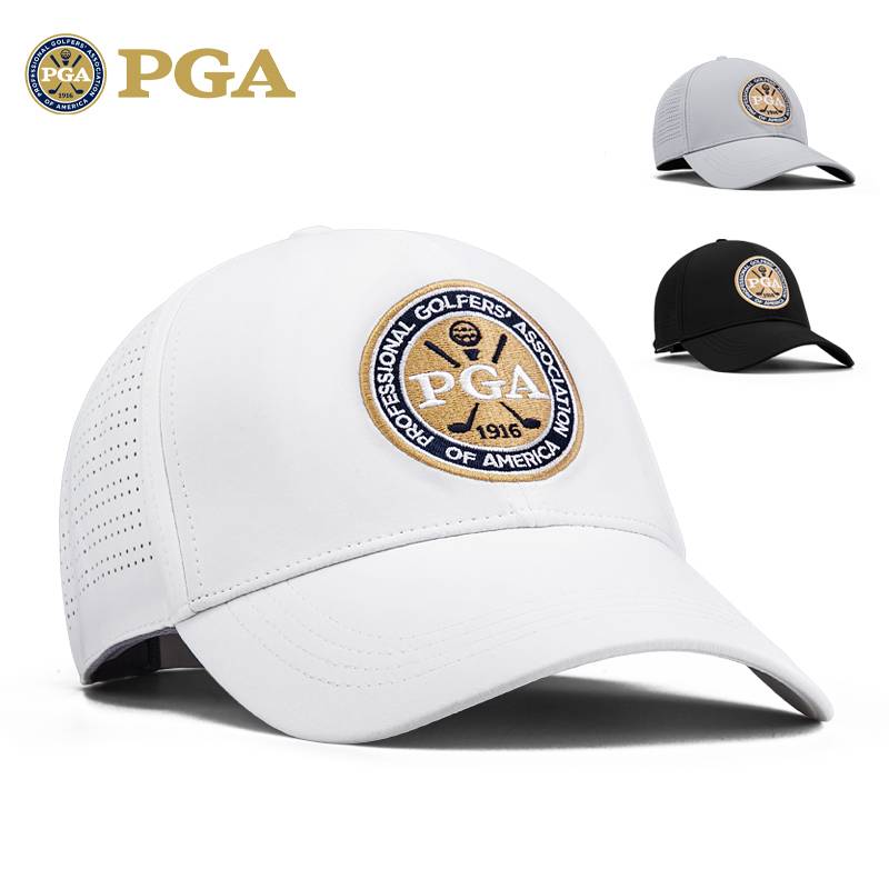 American PGA golf hat Men's summer breathable custom sunscreen hat with top hat absorbing sweat sucking fast dry ball