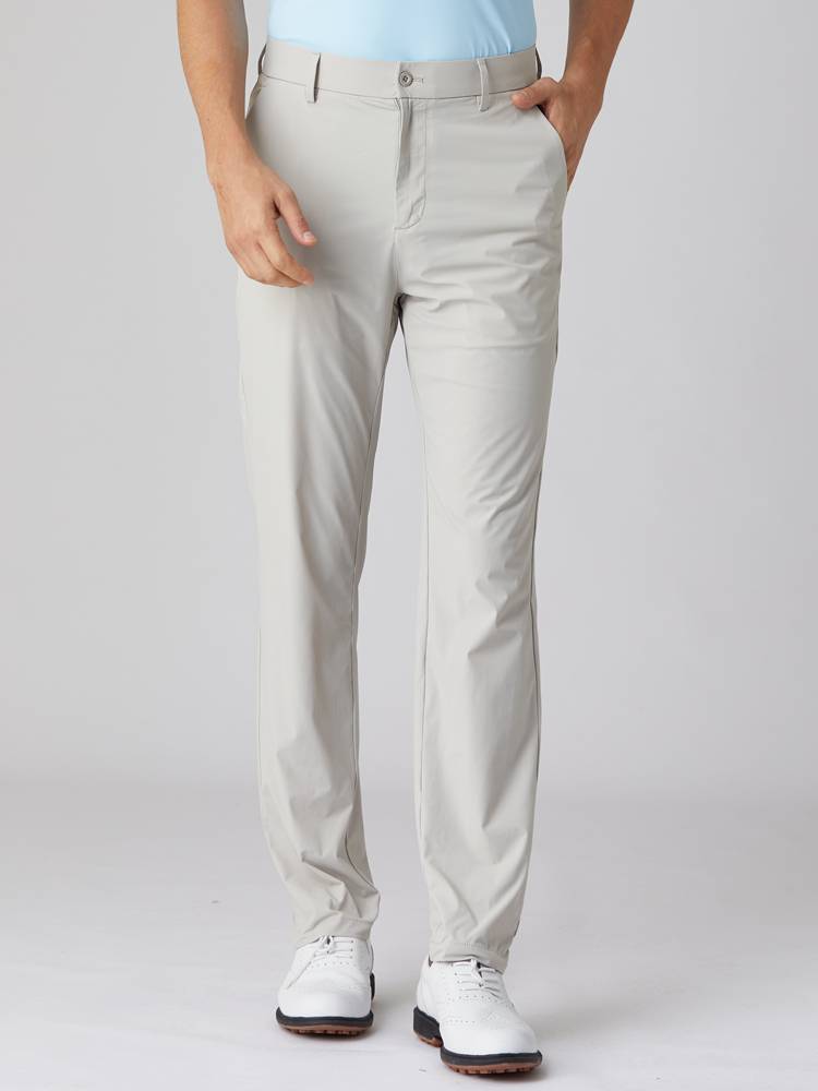 New golf pants men's trousers thin ice -free breathable sports ball pants summer golf clothing men's pants fast dry