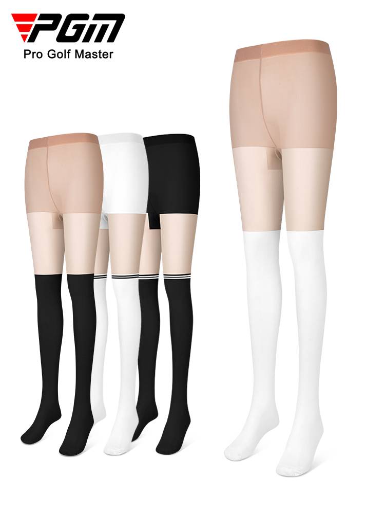 PGM new product golf summer ladies sunscreen continuous stockings concealer anti -hook silk light breathable stitching pantyhose