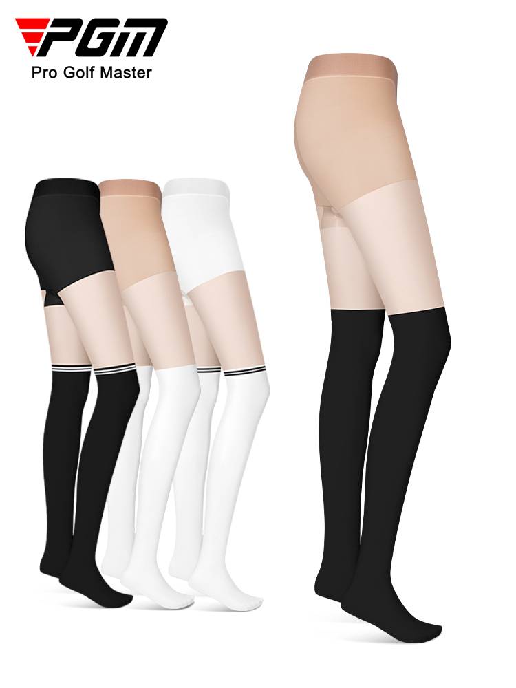 PGM new product golf summer ladies sunscreen continuous stockings concealer anti -hook silk light breathable stitching pantyhose
