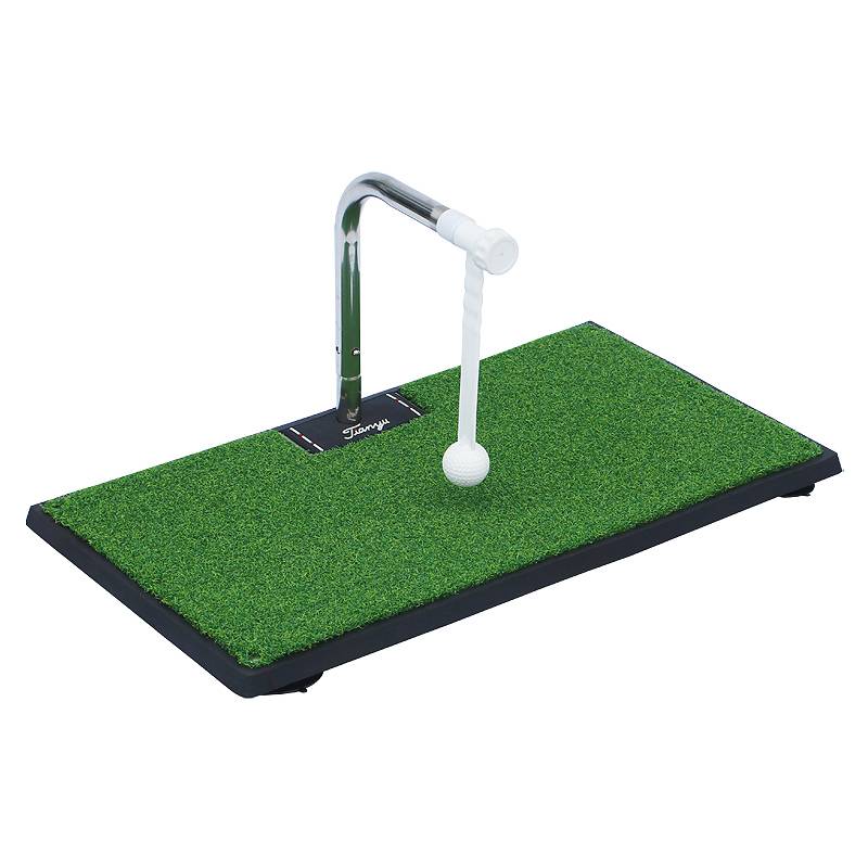 Upgraded version of the indoor golf ball swing exercise training device 360 ° rotation hit with suction cup strike pad