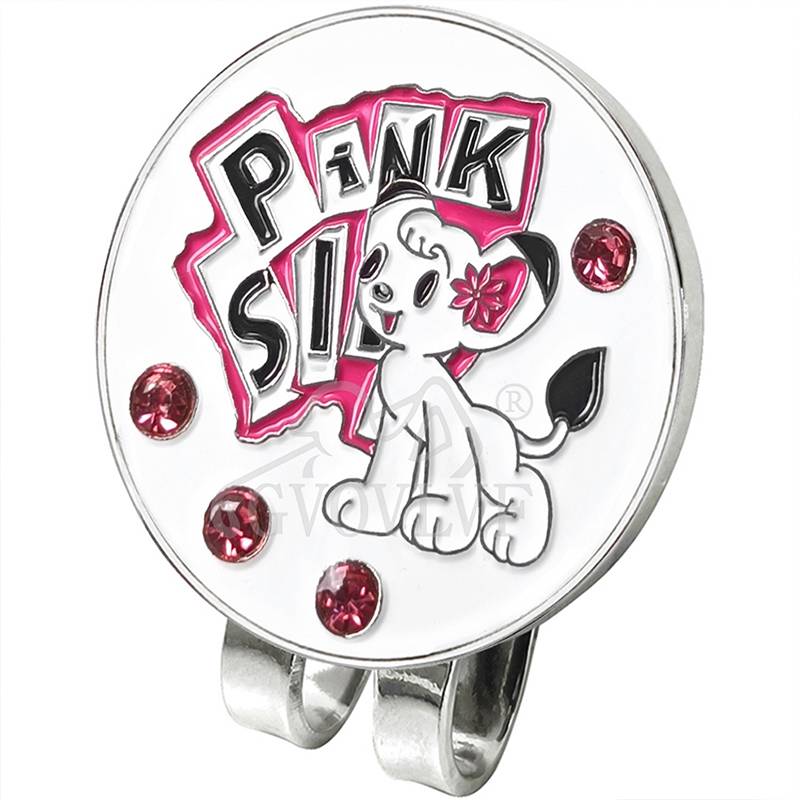 Golf hat clip with magnet clip Golf Mark's new goal standard parts, fan supplies folder Mark