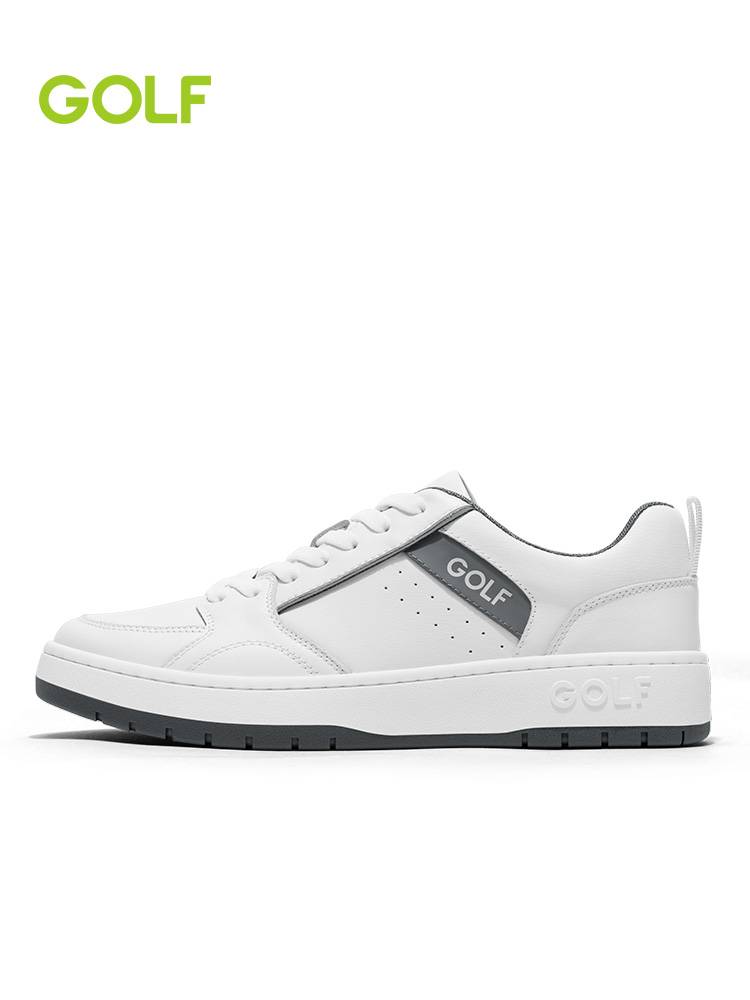 GOLF/Golf Men's Shoes dermiscopy white shoes Men's fashion casual shoes male wear -resistant thick bottom increase sheet shoes