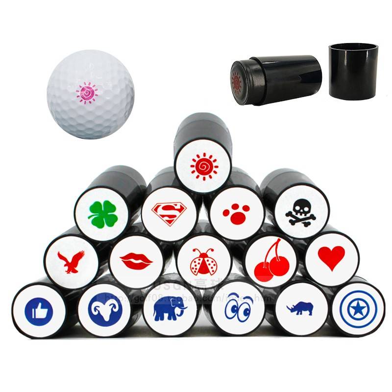 Golf seal marker marking waterproof and dry speed can not be used to wipe the marks distinguished product printing charter