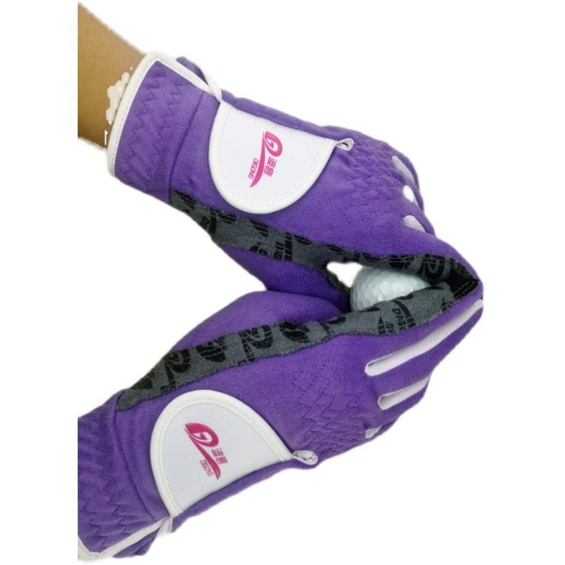 Golf children's two -handed gloves can touch the screen over thousands of fine cloth comfortable, breathable, wear -resistant anti -slip, sunscreen 2 pairs of