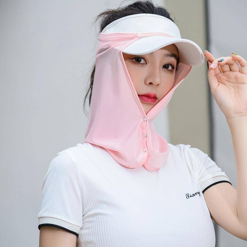 The tan-protected tan curtains and the Golf-fishing mask, the mosquito-resistant mask cap, and the UV-proof