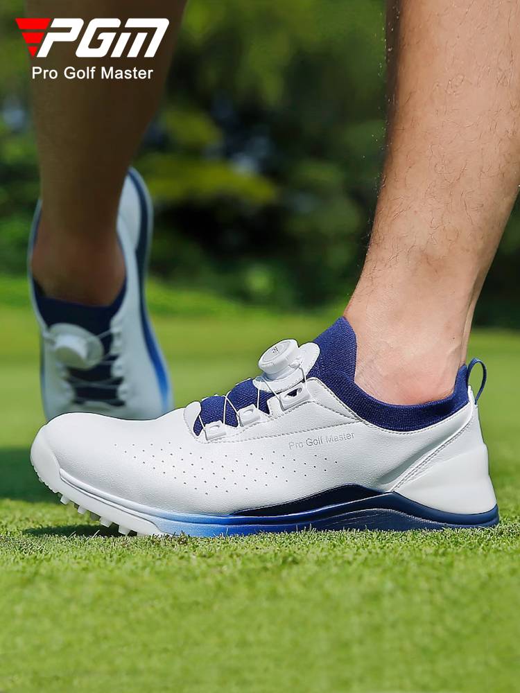 PGM Golf Shoes Men's Summer Air Gas Golf Shoes Spinners' Shoes with Nailless Shoes