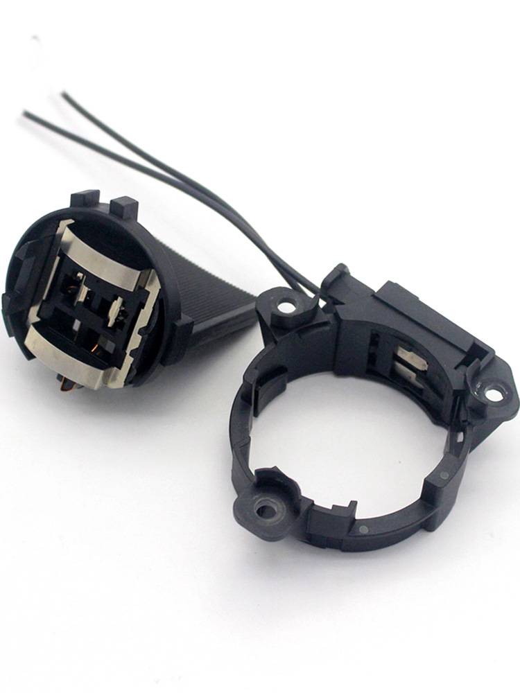 Applicable to Volkswagen Golf 7 6 Tounum Tiguan Shangku near -light lamp base headlight base bracket sockets H7