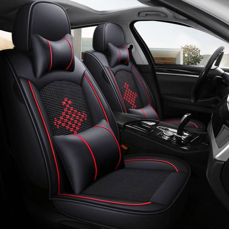 Factory Direct Sales Full Siege Car seat cover Four Seasons General Car Cushion Simulation Leather seat Set breathable vehicle cushion