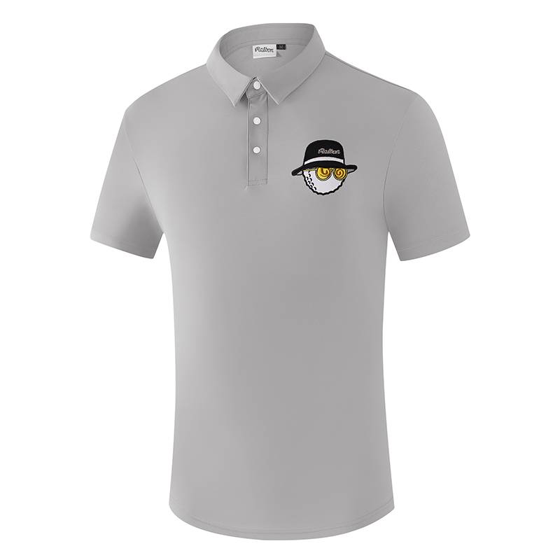 golf short sleeves and t-shirts for a man with quick-dry golf jerseys for a summer air-recreational sports man