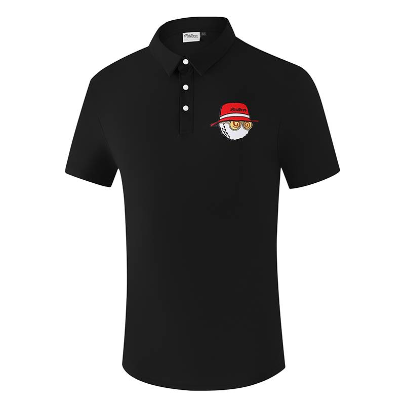 golf short sleeves and t-shirts for a man with quick-dry golf jerseys for a summer air-recreational sports man